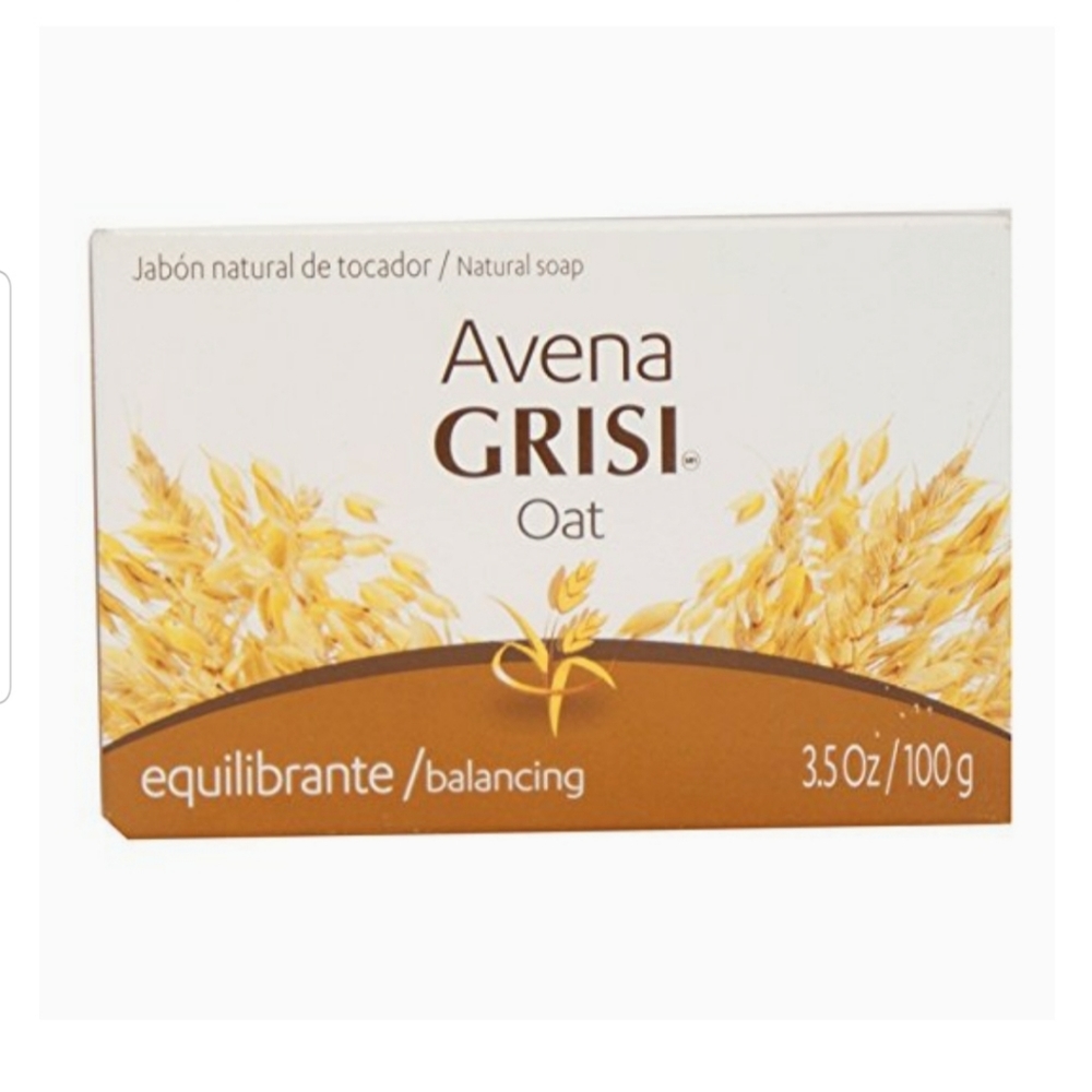3/$30🦋 Avena Grisi Natural Oat Soap Balancing, 3.5 oz New